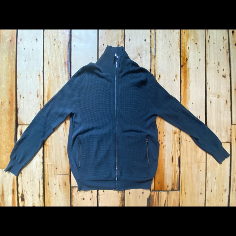 John Varvatos collection zip up sweater Medium